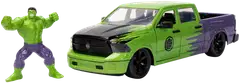 Jada Marvel Hulk ja 2014 Dodge Ram 1500, 20 cm, 1:24, die-cast - 2