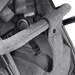 Hauck tuplarattaat Atlantic Twin harmaa - 16