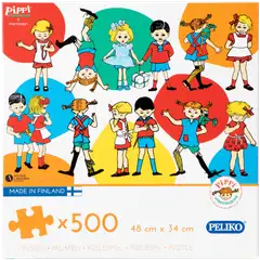 Peliko Peppi Pitkätossu palapeli 500 palaa - 2