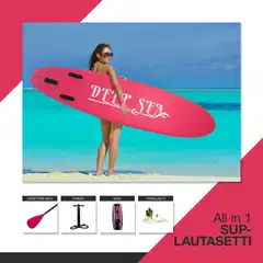 Deep Sea SUP-lautasetti Standard, pinkki - 10