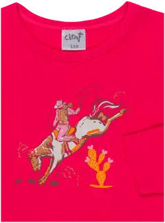 Ciraf lasten trikoopusero horse 25tc252817 - 18-2043TCx raspberry sorbet - 3