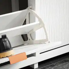 SoBuy kenkäkaappi valkoinen FSR186-W - 6