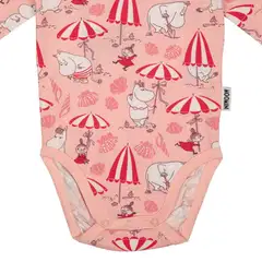 Muumi vauvojen body Simpukkaranta 591673 - koralli - 3