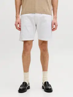 JJ REBEL miesten shortsit Jrebricky - WHITE - 6