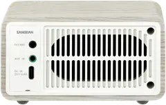 Sangean WR-7 Plus Bluetooth pöytäradio, vaalea tammi - 5