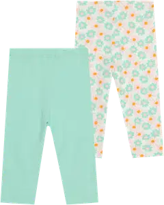 Ciraf vauvojen leggingsit Kukkaset 250B260457 2-pack - Multicolor - 2
