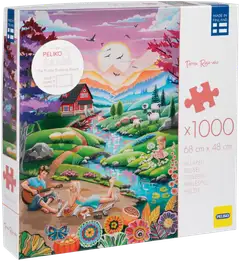 Peliko palapeli 1000 palaa Terttu Raja-aho Kesäillan lemmenlaulu - 1