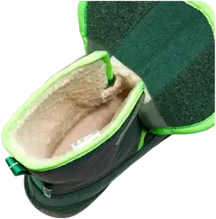 Affenzahn lasten paljasjalkakenkä Snow Boot Vegan Freezy - Frog - 9