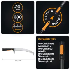 Fiskars OneClick Kaareva saha - 2