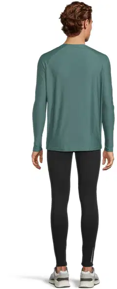 Starter miesten pitkähihainen juoksupaita SMS26003 - Mallard green - 3
