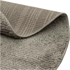 House nukkamatto Puffy pyöreä 130 cm vaaleanharmaa - 2