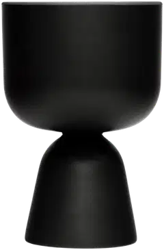 Iittala ruukku Nappula 190x125 mm matta musta - 1