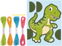 Hahmokirjontasetti lapsille, Dinosaurus - 2