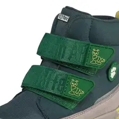 Affenzahn paljasjalkasaappaat Vegan Comfy - Caterpillar - green - 8