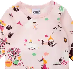 Muumi vauvojen body Leikkihetki 593820 - vaaleanpunainen - 2