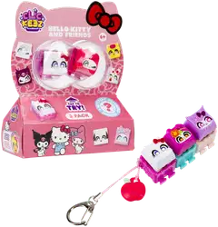 Clickeez Hello Kitty & Friends napsuteltava fidget-avaimenperä 3 hahmoa - 1