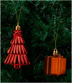Joulukuusenkoristesetti kuusi 100 kpl festive - 4