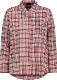 Reino&Aino naisten flanellipyjama Aino - pink check - 2