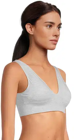 WKLY. naisten topatut rintaliivit 211W082661 - White melange - 4