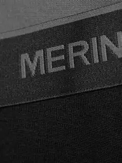 House miesten merinovilla-bermudat - Black - 6