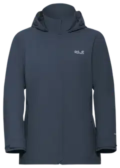 Jack Wolfskin naisten kuoritakki Trailtime - Midnight Sky - 1