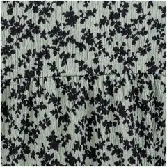 House naisten lyhyt salsamekko 218HP03515, D-mitoitus - Green AOP - 2