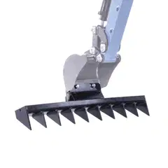 Kaivinkoneen EXC815 harava, työskentelyleveys 100 cm - 2