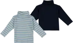 Ciraf vauvojen ribbipoolo 2-pack 250B263292 - Skyway/Egret & Smoke Grey - 1