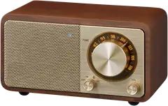 Sangean WR-7 Plus Bluetooth pöytäradio, pähkinä - 1