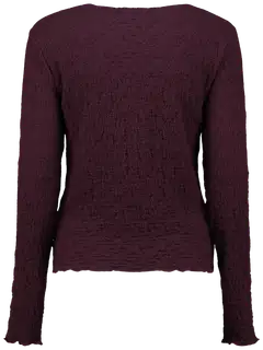 Hailys naisten trikoopusero Fa44ria - dark cherry - 3