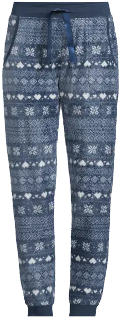 Actuelle naisten fleecehousut 212A382633 - Vintage indigo - 2