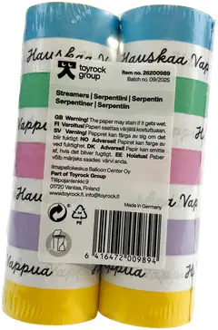 Serpentiini hauskaa vappua 2 rll/pkt - 3