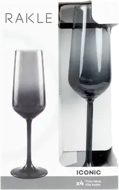 Rakle kuohuviinilasi Iconic 19,5 cl 4 kpl - 3