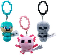 Minecraft Plush Hanger 9cm - 3