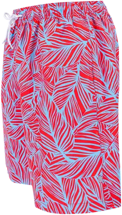 House miesten uimashortsit 192H012601 - Blue&red print - 2