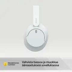 Sony langattomat vastamelusankakuulokkeet WH-CH720NW valkoinen - 9