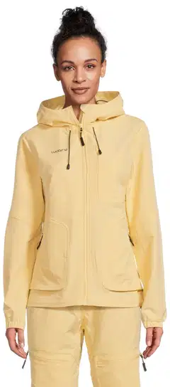 Luode12 naisten retkeilytakki loose-fit 223L112660 - golden haze - 1