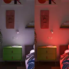 Philips Smart Lighting BOS kohdevalaisin GU10 5W RGB + säädettävä valkoinen kaukosäätimellä - 9