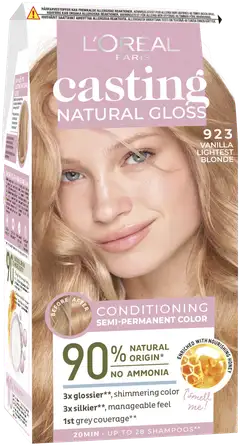 L'Oréal Paris Casting Natural Gloss 923 Vanilla Lightest Blonde - 2