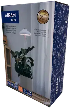 Airam Iris kasvivalo 5W/835 240lm valkoinen - 2