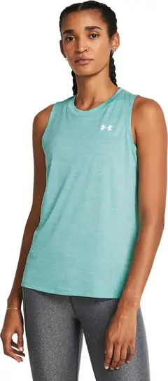 Under Armour naisten treenitoppi 1383656 - Radial turquoise - 3