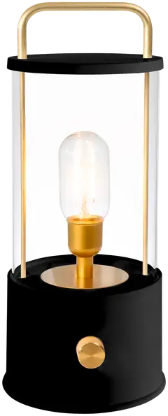 Ladattava lasilyhty Airam Tyrsky musta - 1