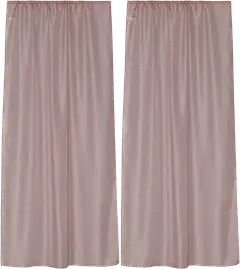 House valoverho Sofia 140x250 cm 2 kpl vaaleanpunainen - 1