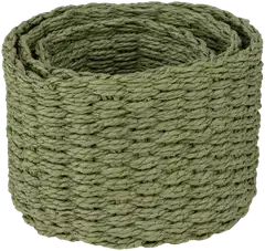 House säilytyskori pyöreä 3 kpl - 2