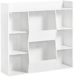 SoBuy lattiahylly valkoinen KMB55-W - 1