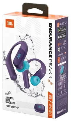 JBL langattomat Sport vastamelunappikuulokkeet Endurance Peak 4 violetti - 8