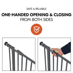 Hauck turvaportti Open N Stop 2 75-80 cm - 11