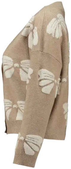 Hailys naisten neuletakki na44yla faya-pr2408044 - beige marl - 2