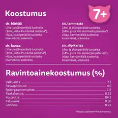 Whiskas 7+ Perinteiset Ateriat kastikkeessa (12 x 85 g) - 4