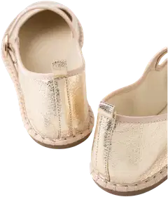 TEX naisten remmiballerinat I274689 - Gold - 3